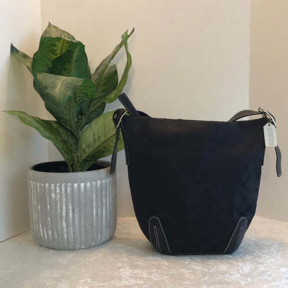 COACH FABRIC CARLEY BUCKET/SHOULDER BAG